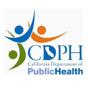 Logo for California Department of Public Health.