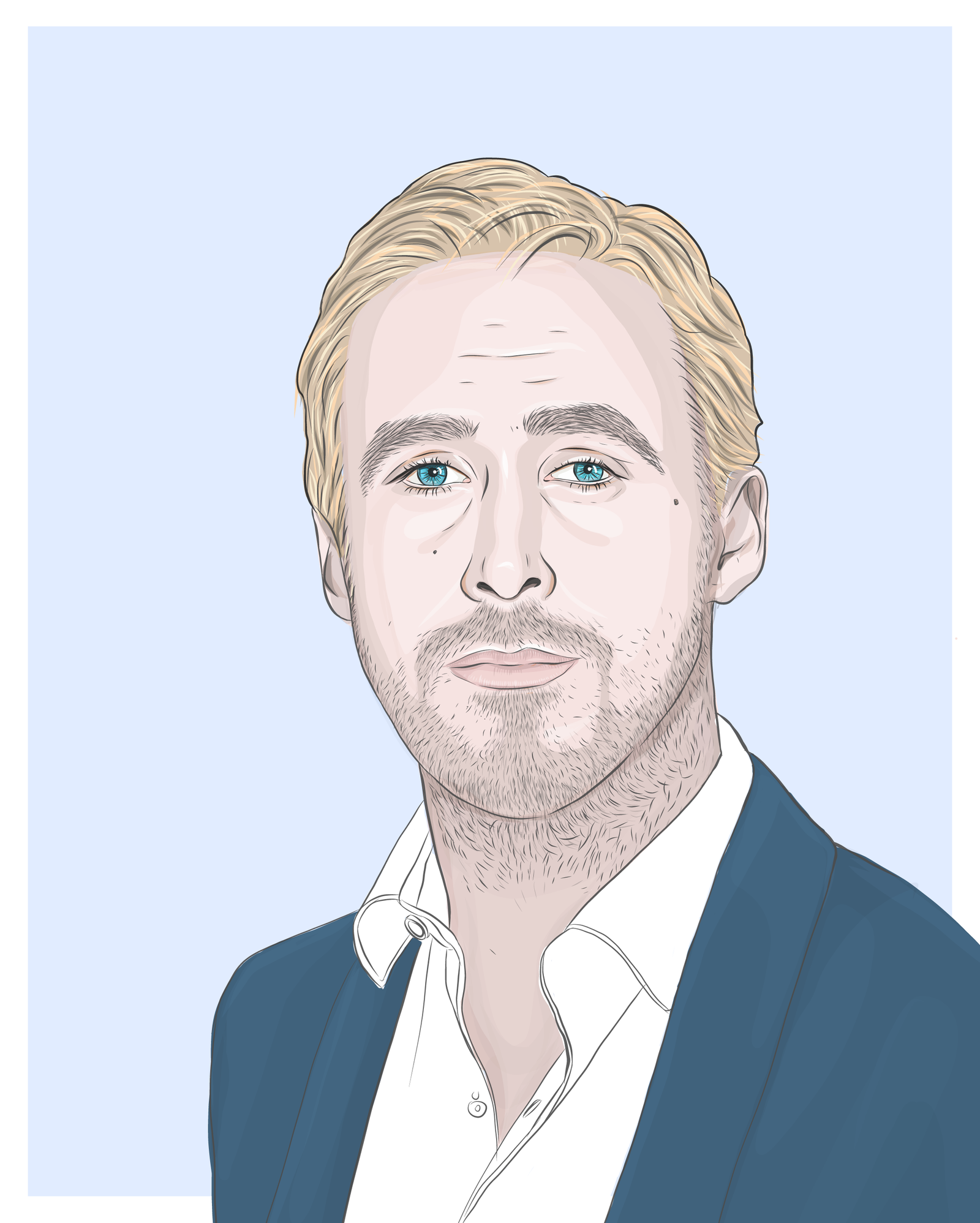 Illustration of Daenerys Targaryen.