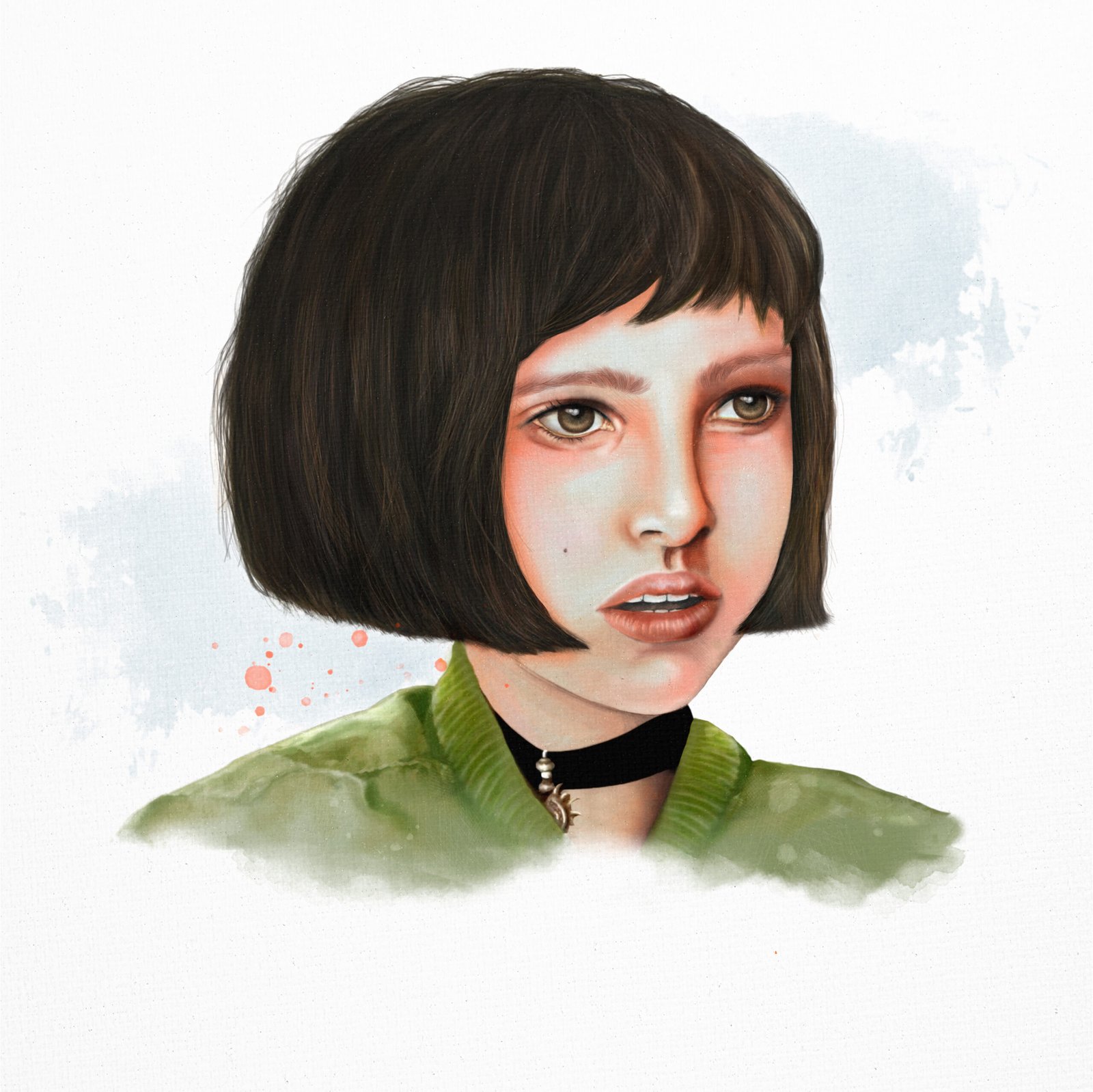 Illustration of Mathilda from Leon: The Professional.