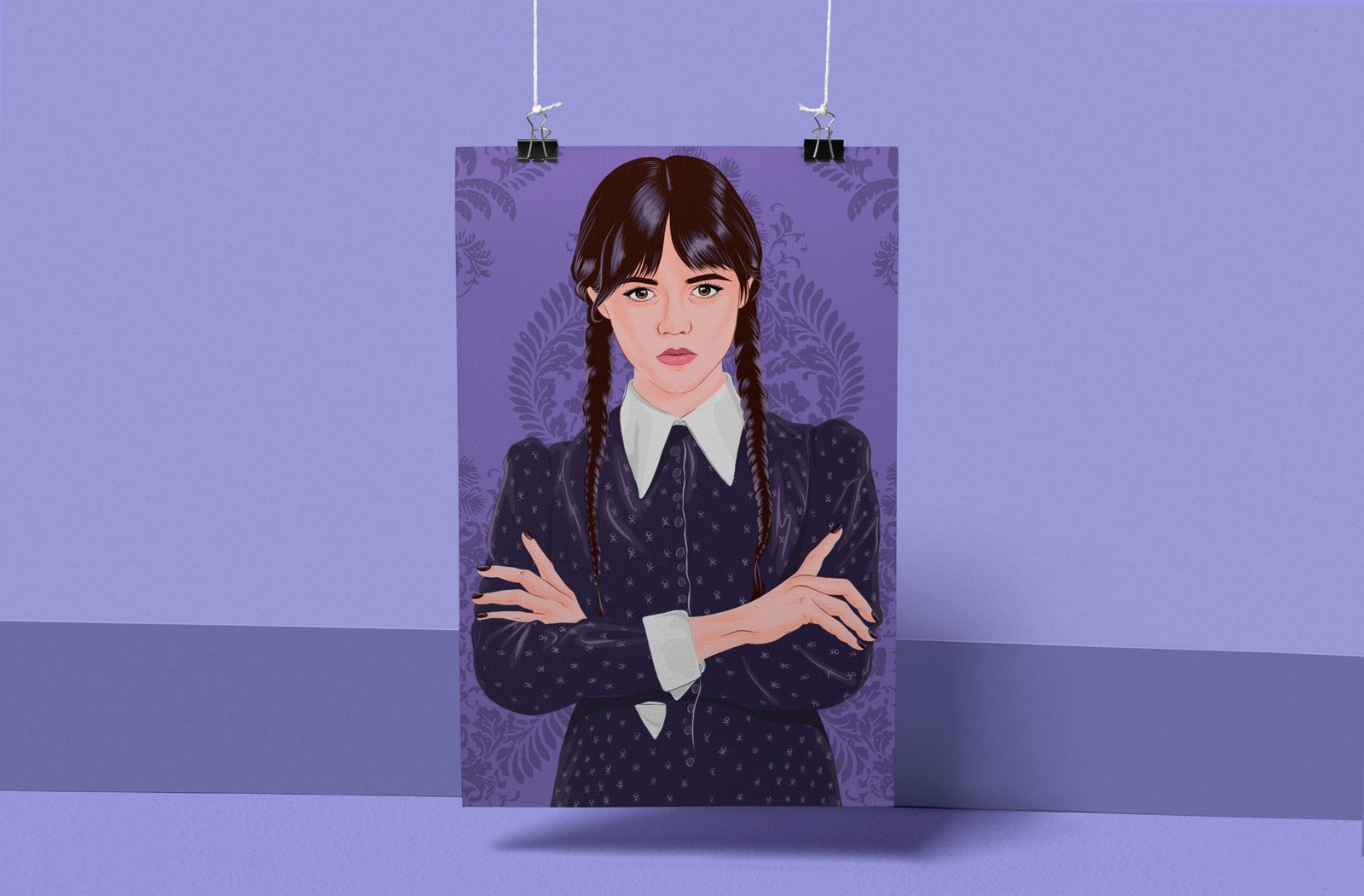 Poster of Wednesday Adams.